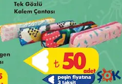 TEK GÖZLÜ KALEM ÇANTASI